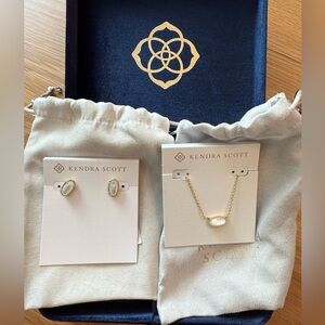 Kendra Scott Earring and Necklace matching set! New with tags